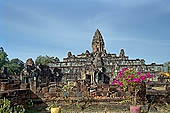 Bakong temple - the five tiered pyramid of the main temple.